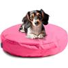 Avalon - Cuscino Cane Sfoderabile e Lavabile Piccolo in Tessuto Jive Antistrappo Premium, Materasso Cane Anatomico e Impermeabile, Cuccia per Cani Antipelo, Made in Italy(Frisbee 60cm-Rosa)