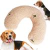 Teksome Cuscino calmante per cani a forma di U, giocattolo calmante ultra morbido e soffice per animali domestici, comodo cuscino coccoloso, per animali domestici per la parte superiore
