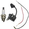 UYTGFO Adatto for Stihl MS180 MS170 018 017 MS 180 170 Motosega Ricambio Strumento Bobina di Accensione Kit Candela