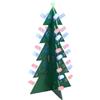 Fafeicy Progetto di Saldatura Dell'albero di Natale, Kit Pratico 3D con 33 Perline LED RGB e Manuale Dettagliato, per L'educazione STEM e le Decorazioni Natalizie