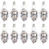 UYTGFO Fit For 2-Strokes Chainsaw Lawn Mower 77HF BM6A Sparks Plug Glow Plug BM6A Small Engine Replacemnet(10)