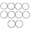 UYTGFO Adatto for decespugliatore Hitachi Koki CG22EAB/EAD/EAS 21CC, cilindro, segmento, impugnatura, anello pistone CG22, anello pistone 31 mm.(10 PCS)