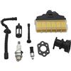 UYTGFO Adatto for Stihl 021 023 025 MS230 MS250 MS210 021 025 Parti for motosega 11231200605 Kit candela bobina di accensione carburatore Walbro WT286(Parts)