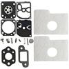 UYTGFO Adatto for Stihl MS180 018 MS170 017 MS 180 170 Motosega Attrezzo di ricambio Filtro aria Carburatore Marmitta Guarnizione Carburatore Kit di riparazione e ricostruzione