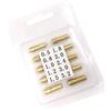 KITANDOVE 20pezzi Mandrini Auto-serranti Per Utensili Rotanti Clip Per Trapano Compatibili Fresatrici e Penne Incisione Pratici Per Hobby