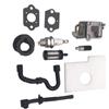 UYTGFO Misura for Zama Adatto for Stihl MS180 MS170 MS180 for Stihl Motosega Carburatore Catene Elettriche Carbureto Carb C1Q-S57 C1Q-S57A C1Q-S57B(10pcs)