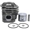 UYTGFO Adatto for EMAK OLEO MAC 952 EFCO 152 50082012 Ricambi for motosega Kit di clip for fasce elastiche cilindro pistone attrezzo da giardino 45 mm