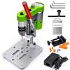 BERXOL Mini trapano a pressione, trapano da banco, trapano elettrico portatile, motore CNC 795, mandrino B10, punta da trapano e morsetto per legno, metallo, gioielli fai da te e altri progetti fai da