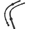 UYTGFO Adatto for Stihl FS120 FS200 FS250 FS300 FS400 FS450 Trimmer Decespugliatore Pezzo di ricambio 2 pezzi Tubo flessibile del carburante Tubo flessibile