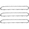 Ollanoos 3 catene per sega da 14 pollici, 3/8 LP 0.043 (1,1 mm) con 52 collegamenti di trasmissione, ricambio per Bosch AKE3000, AKE30-17S, ricambio per Husqvarna 120i, 136i, 330i