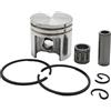 UYTGFO Adatto for STIHL MS180 018 MS 180 Motosega Pezzo di ricambio 1130 030 2004 Set pistone da 38 mm con anelli Perno da 10 mm Anello elastico Cuscinetto ad aghi