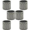 UYTGFO Adatto for 4500 5200 5800 45cc 52cc 58cc Motosega Parti di ricambio Attrezzi da giardino 6 pezzi/lotto Cuscinetto ad aghi