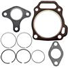 UYTGFO Adatto for motore H0nda GX390 188F 13HP, motore, generatore, pompa dell'acqua 12251-ZF6-W00 13010-ZF6-003, anello pistone da 88 mm, guarnizione del cilindro e del silenziatore.