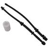 UYTGFO Adatto for motosega HUSQVARNA 435 440 E 445 450 445E 450E Kit filtro tubo flessibile di ritorno carburante 544128601 577535101