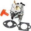 UYTGFO Misura for Stihl FS48 FS52 FS56 FS62FS66 FS81 FS86 FS88 FR106 FS106 FS160 PN Walbro WT-45A WT-45-1 WT112 4126 120 0610 Carburatore