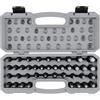 TEKTON Set di chiavi a bussola esagonali da 3/8, Torx e triplo quadrato (40 pezzi) | SIB91301