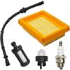 UYTGFO Adatto for Stihl FS120 FS200 FS250 FS300 FS400 FS450 decespugliatore motore parte aria carburante filtro tubo flessibile lampadina di adescamento kit candela