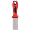 MOTOULAX Raschietto per cartongesso, 3,8 cm, manico a doppio colore, in acciaio inox, per cartongesso