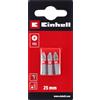 Einhell Accessories Einhell 3 pezzi inserti Basic, 25 mm, PZ2