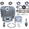 DORFEY Kit di riparazione carburatore pistone cilindro da 45 mm adatto for h-u-s-q-v-a-r-n=a 254 154 XP 254XP motosega candela cuscinetto albero motore