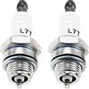 UYTGFO Adatto for motore a 2 tempi MS180 MS250 MS070 for decespugliatore Husquarna 365 260 430 2 pezzi candela for motosega decespugliatore 25 cc 52 cc 62 cc