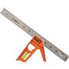 KLEIN TOOLS Righello quadrato combinato per elettricisti e falegnami, Righello bifacciale in acciaio inossidabile, Livello a bolla, Utensili magnetici Klein 935CSEL