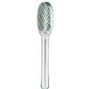 Rhodius Punta di fresatura in metallo duro Forma E HF E TOP, 16 x 25,0 x 6,0 x 70, VE: 1