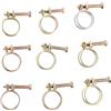 ELAYARD 20pezzi Clamps Regolabili Inossidabile Per Tubo Flessibile Di Fissaggio Per Tubazioni e Resistente Alla Corrosione e Riutilizzabile