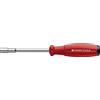 PB SWISS TOOLS Supporto universale per PrecisionBits C6 1/4, PB 8451.10-100M, versione lunga, impugnatura SwissGrip con magnete