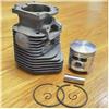 TXuKm Kit pistone cilindro da 52 mm Adatto per motosega 051 TS510(Nikasil plated)