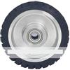 Generico Compatibile for 1 pezzo Dia.150mm * 50mm Ruota in gomma Smerigliatrice a nastro Contatto tenditore attivo 6 x2 Parte levigatrice(K150x50mm 6202 15mm,90A hard)