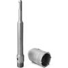 ERYUE Punta da Trapano per Pietra e Cemento per Calcestruzzo con Kit Chiave Asta da 200 Mm 50 Mm, a Tazza Muro con Gambo SDS Durevole Punzonatura Rapida, in Carburo Cementato, Lavoratori Edili