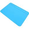 Angoily Tappetino Riparazione in Silicone Per Elettronica Tappeto Isolante Antiscivolo Per Saldatura Manutenzione Per Riparazioni Di Cellulari Computer Blu