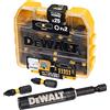 DeWalt DT70586T-QZ - Valigetta piccola per punte di impatto 25 x Pz2 25 mm per trapano e avvitatore, Nero E Giallo