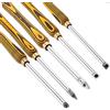 RANRANHOME Utensili Per Tornitura in Legno Di Carburo Accessori Per Tornio in Metallo Scalpello Obliquo 5 Pz Set Tornio Da Taglio Strumenti Per La Lavorazione Del Legno Set Di Strumenti Per Principianti