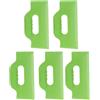 Storage Bag Set di 5 raschietti per stucco con manico flessibile per raschiare la vernice, accessori per l'industria edilizia per interni ed esterni