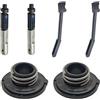 LIWaaGe Adatto for Hus 435 440E 445 450 450E 340 345 350 Kit tubo flessibile pompa olio EPA 540057901 503931801