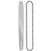 DORFEY Lama for motosega a gas da 16 64 DL, passo 0,325, denti guida 0,058, taglienti arrotondati, seghe for il taglio del legno(16-inch Set1)