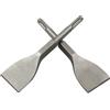 LDEXIN Scalpello piatto largo 4,9 cm con gambo SDS Plus, scalpello per muratura in calcestruzzo, lunghezza 150 mm, 2 pezzi
