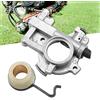 HEEPDD Set Pompa Olio, Ingranaggio in Metallo Resistente e Kit Molla per Motoseghe 066 MS650 MS660, Installazione Semplice per Prestazioni Ottimali e Uso in Giardino