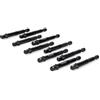 Titan 85540 - Set di 10 chiavi a bussola da 1/4 x 2-1/2 e set di prolunga