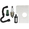 DORFEY Adatto for Sthil 017 018 MS170 MS180 MS 170 180 Kit di manutenzione e messa a punto for motosega, filtro aria carburante, tubo di sfiato, candela, candela.
