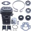 DORFEY Kit cuscinetto pistone cilindro 39MM adatto for h-u-s-q-v-a-r-n=a 240 236 235 236E 240E Parte di ricambio for 545050417, 545 05 04-17