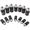 ERNZI B16 B18 JT3 JT6 JT33 Mandrino for tornio Mandrino for trapano senza chiave autoserrante con bloccaggio automatico for trapano Mandrino conico (Color : B18(1-16mm))