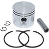 DORFEY Kit perno pistone da 41 mm compatibile con Partner 350 351 352 370 371 390 401 420 Parti di ricambio for motore motosega Parti for utensili da giardino