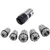 SBTRKT ER20A-14mm Pinza Mandrino Supporto Albero Motore Portautensili Asta di Prolunga con 5 Pezzi ER16 ER20 Pinza a Molla