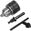 Virsus Mandrino per Punte Trapano con Chiave e Adattatore 301.1, Mandrino Universale, con misura 1.5-13mm 1/2, dimensione connessione di 1/2 "-20 UNF, con Chiusura Rapida