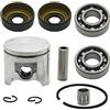 LIWaaGe Kit paraolio cuscinetto pistone da 42 mm for motore motosega 340 345