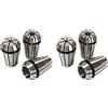 liovitor 6Pcs ER20 Molla Collet Mandrino Tornio Fresatura CNC Incisione Titolare 1/8 di pollice 1/4 di pollice 1/2 Pollice
