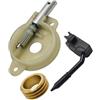 LIWaaGe Adatto for 36 41 136 137 141 142 JON- 2036 2040 Pompa olio motosega Ingranaggio a vite senza fine